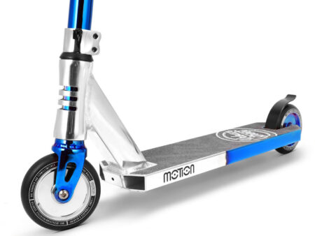 Motion Scooter – Urban Pro – Chrome-Neoblau 3